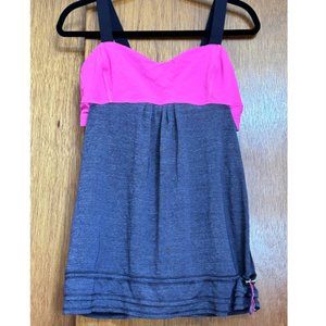 2012 VINTAGE LULULEMON RUN "BACK ON TRACK" TANK